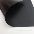 Film plastique polycarbonate noir mat